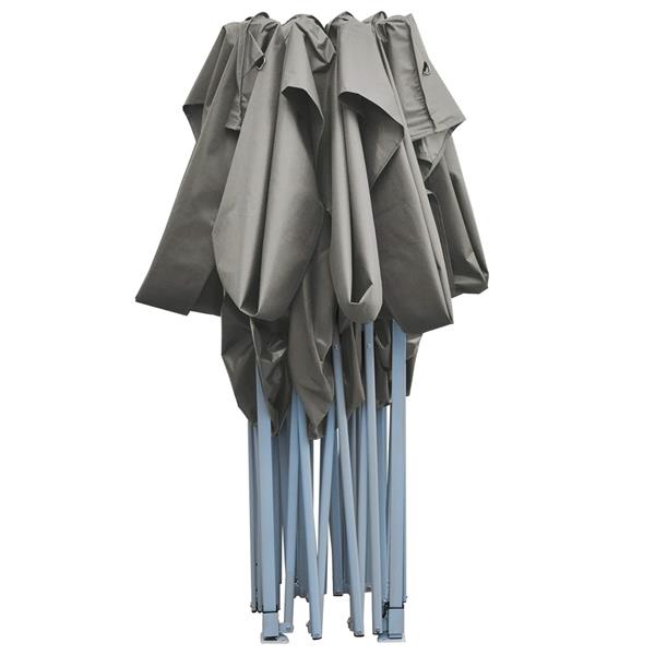 Grote foto vidaxl partytent antraciet 291 x 431 x 315 cm oxford stof tuin en terras overige tuin en terras