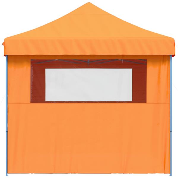 Grote foto vidaxl partytent oranje 279 x 410 x 315 cm oxford stof tuin en terras overige tuin en terras