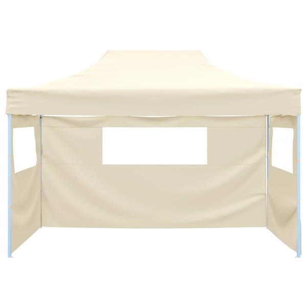 Grote foto vidaxl partytent cr me 280 x 410 x 315 cm oxford stof tuin en terras overige tuin en terras