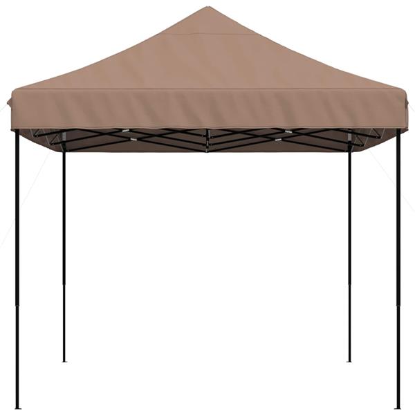 Grote foto vidaxl partytent bruin 279 x 410 x 315 cm oxford stof tuin en terras overige tuin en terras