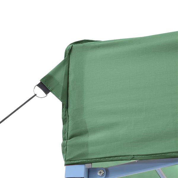 Grote foto vidaxl partytent groen 279 x 410 x 315 cm oxford stof tuin en terras overige tuin en terras