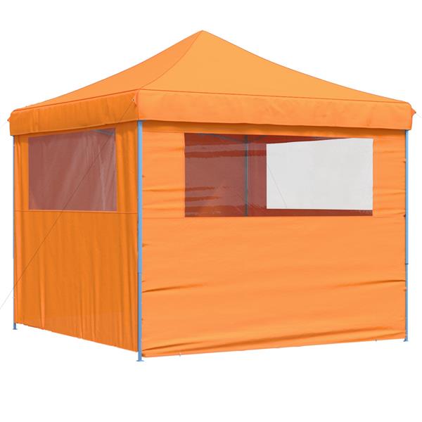 Grote foto vidaxl partytent oranje 292 x 292 x 315 cm oxford stof tuin en terras overige tuin en terras
