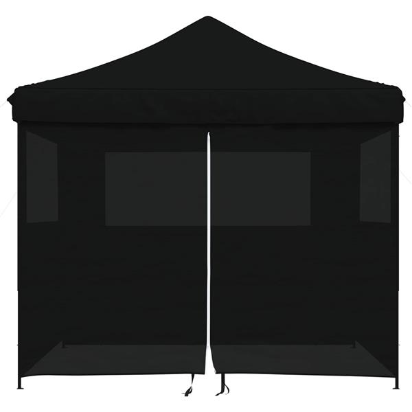 Grote foto vidaxl partytent zwart 292 x 292 x 315 cm oxford stof tuin en terras overige tuin en terras