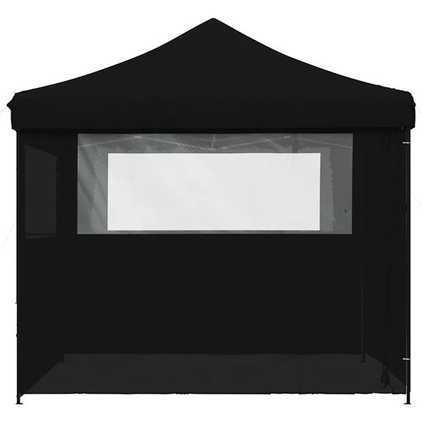 Grote foto vidaxl partytent zwart 292 x 292 x 315 cm oxford stof tuin en terras overige tuin en terras