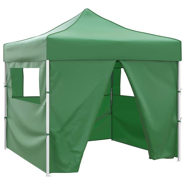Grote foto vidaxl partytent groen 291 x 291 x 315 cm oxford stof tuin en terras overige tuin en terras