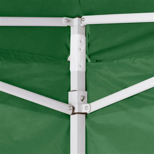 Grote foto vidaxl partytent groen 291 x 291 x 315 cm oxford stof tuin en terras overige tuin en terras