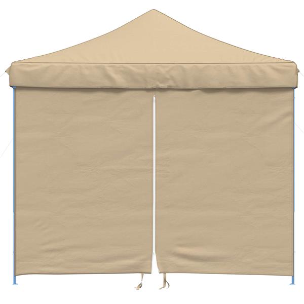 Grote foto vidaxl partytent beige 292 x 292 x 315 cm oxford stof tuin en terras overige tuin en terras