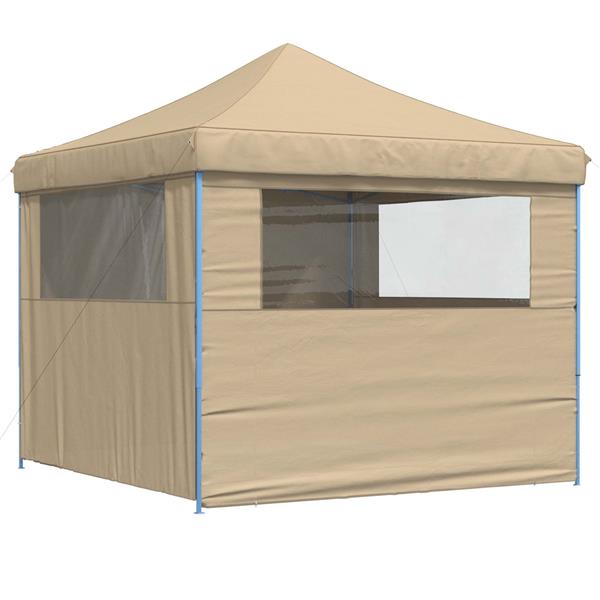 Grote foto vidaxl partytent beige 292 x 292 x 315 cm oxford stof tuin en terras overige tuin en terras