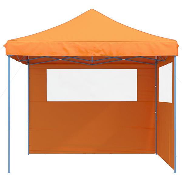 Grote foto vidaxl partytent oranje 292 x 292 x 315 cm oxford stof tuin en terras overige tuin en terras