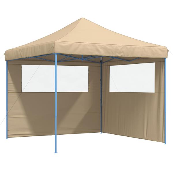 Grote foto vidaxl partytent beige 292 x 292 x 315 cm oxford stof tuin en terras overige tuin en terras
