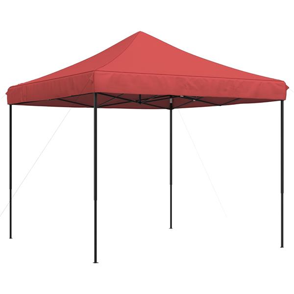 Grote foto vidaxl partytent bordeauxrood 292 x 292 x 315 cm oxford stof tuin en terras overige tuin en terras