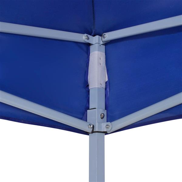 Grote foto vidaxl partytent blauw 291 x 291 x 315 cm oxford stof tuin en terras overige tuin en terras