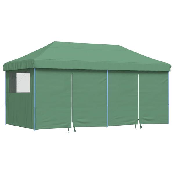 Grote foto vidaxl partytent groen 292 x 580 x 315 cm oxford stof tuin en terras overige tuin en terras