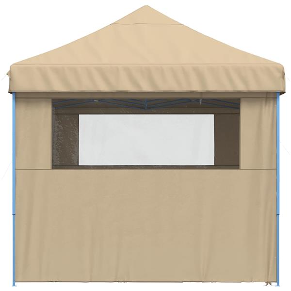 Grote foto vidaxl partytent beige 292 x 580 x 315 cm oxford stof tuin en terras overige tuin en terras