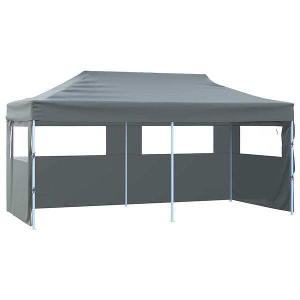 Grote foto vidaxl partytent antraciet 291 x 580 x 315 cm oxford stof tuin en terras overige tuin en terras