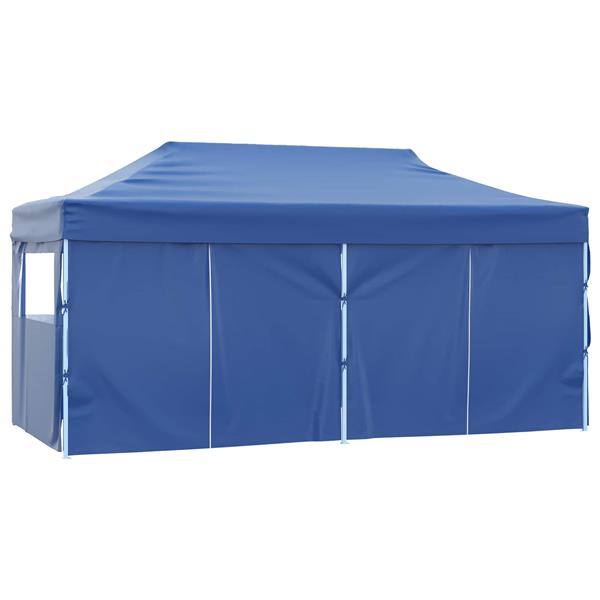 Grote foto vidaxl partytent blauw 291 x 580 x 315 cm oxford stof tuin en terras overige tuin en terras