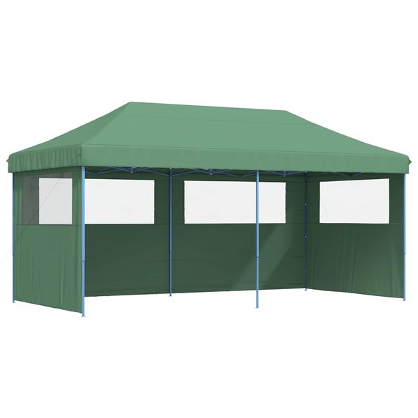 Grote foto vidaxl partytent groen 292 x 580 x 315 cm oxford stof tuin en terras overige tuin en terras