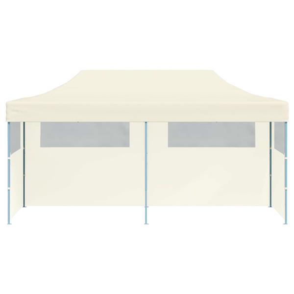 Grote foto vidaxl partytent cr me 291 x 580 x 315 cm oxford stof tuin en terras overige tuin en terras