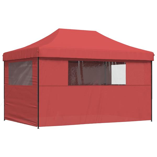 Grote foto vidaxl partytent bordeauxrood 292 x 440 x 315 cm oxford stof tuin en terras overige tuin en terras
