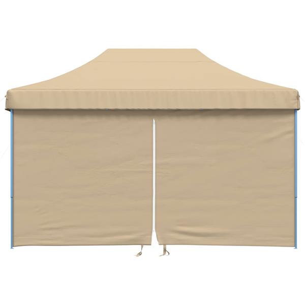 Grote foto vidaxl partytent beige 292 x 440 x 315 cm oxford stof tuin en terras overige tuin en terras