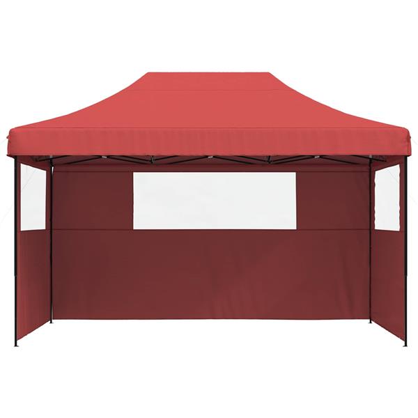 Grote foto vidaxl partytent bordeauxrood 292 x 440 x 315 cm oxford stof tuin en terras overige tuin en terras