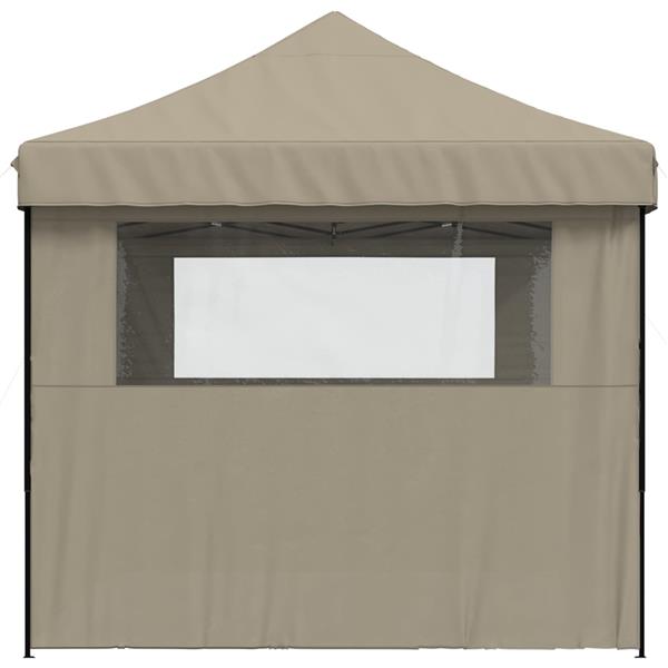 Grote foto vidaxl partytent taupe 292 x 440 x 315 cm oxford stof tuin en terras overige tuin en terras