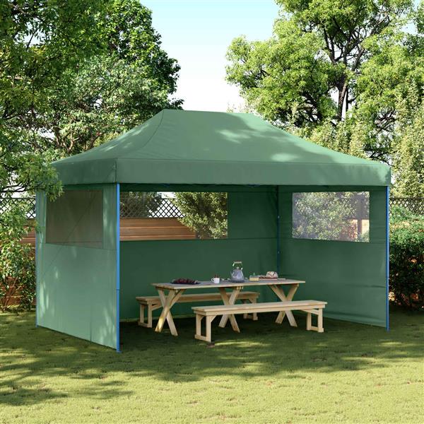 Grote foto vidaxl partytent groen 292 x 440 x 315 cm oxford stof tuin en terras overige tuin en terras