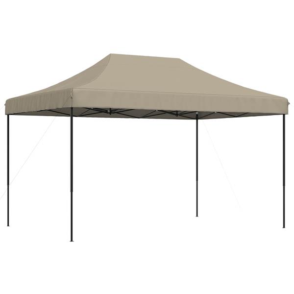 Grote foto vidaxl partytent taupe 292 x 440 x 315 cm oxford stof tuin en terras overige tuin en terras