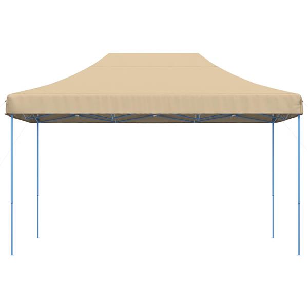 Grote foto vidaxl partytent beige 292 x 440 x 315 cm oxford stof tuin en terras overige tuin en terras