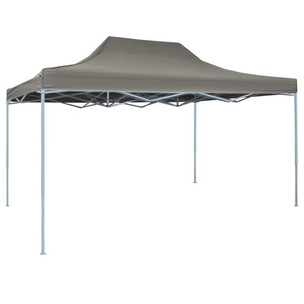 Grote foto vidaxl partytent antraciet 291 x 431 x 315 cm oxford stof tuin en terras overige tuin en terras