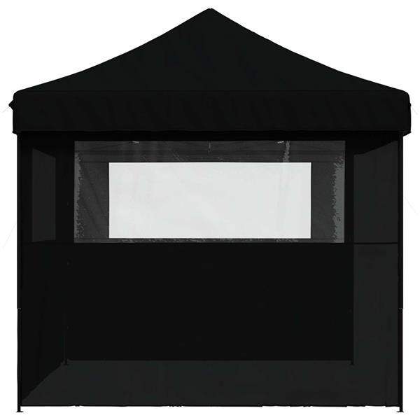 Grote foto vidaxl partytent zwart 279 x 410 x 315 cm oxford stof tuin en terras overige tuin en terras