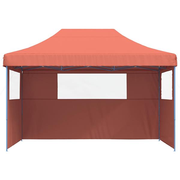Grote foto vidaxl partytent terracotta 279 x 410 x 315 cm oxford stof tuin en terras overige tuin en terras