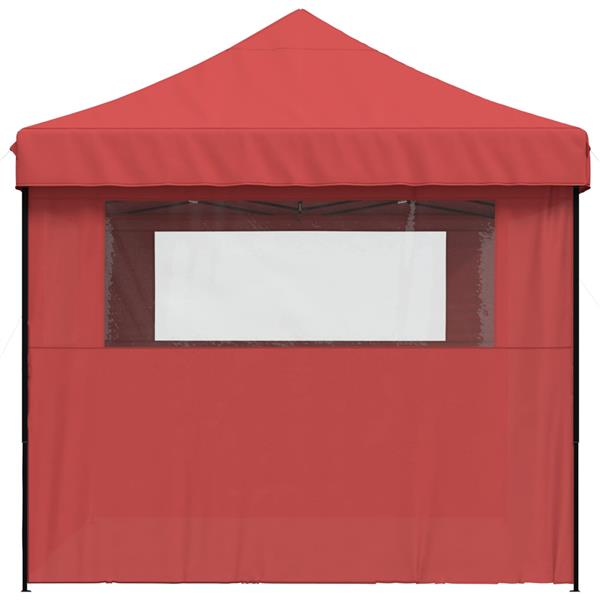 Grote foto vidaxl partytent bordeauxrood 279 x 410 x 315 cm oxford stof tuin en terras overige tuin en terras