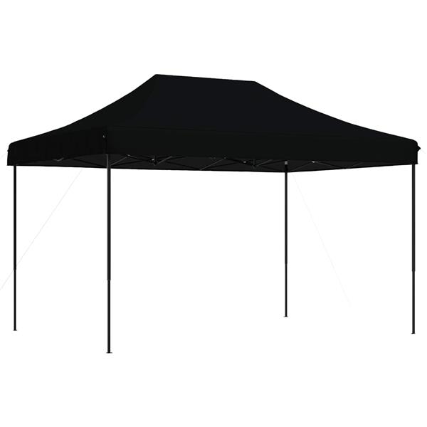 Grote foto vidaxl partytent zwart 279 x 410 x 315 cm oxford stof tuin en terras overige tuin en terras