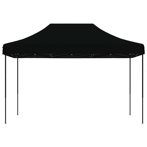 Grote foto vidaxl partytent zwart 279 x 410 x 315 cm oxford stof tuin en terras overige tuin en terras