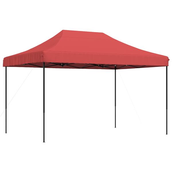 Grote foto vidaxl partytent bordeauxrood 279 x 410 x 315 cm oxford stof tuin en terras overige tuin en terras