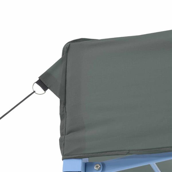 Grote foto vidaxl partytent antraciet 280 x 410 x 315 cm oxford stof tuin en terras overige tuin en terras