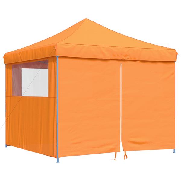 Grote foto vidaxl partytent oranje 292 x 292 x 315 cm oxford stof tuin en terras overige tuin en terras