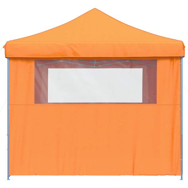Grote foto vidaxl partytent oranje 292 x 292 x 315 cm oxford stof tuin en terras overige tuin en terras