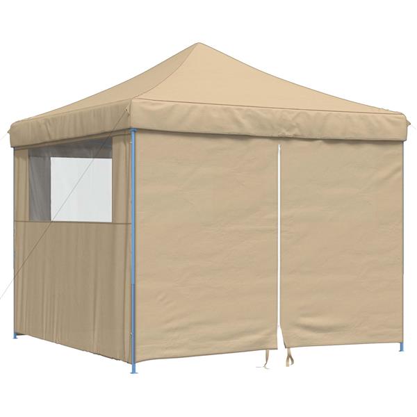 Grote foto vidaxl partytent beige 292 x 292 x 315 cm oxford stof tuin en terras overige tuin en terras