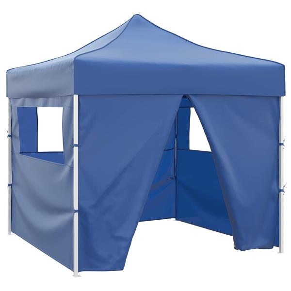 Grote foto vidaxl partytent blauw 291 x 291 x 315 cm oxford stof tuin en terras overige tuin en terras
