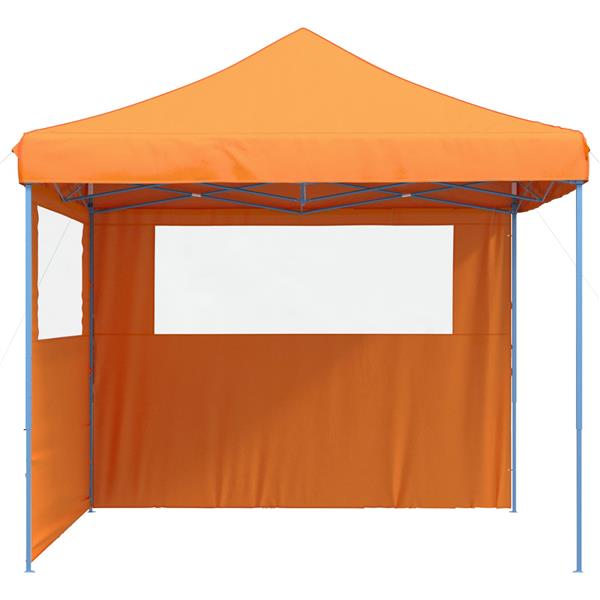 Grote foto vidaxl partytent oranje 292 x 292 x 315 cm oxford stof tuin en terras overige tuin en terras