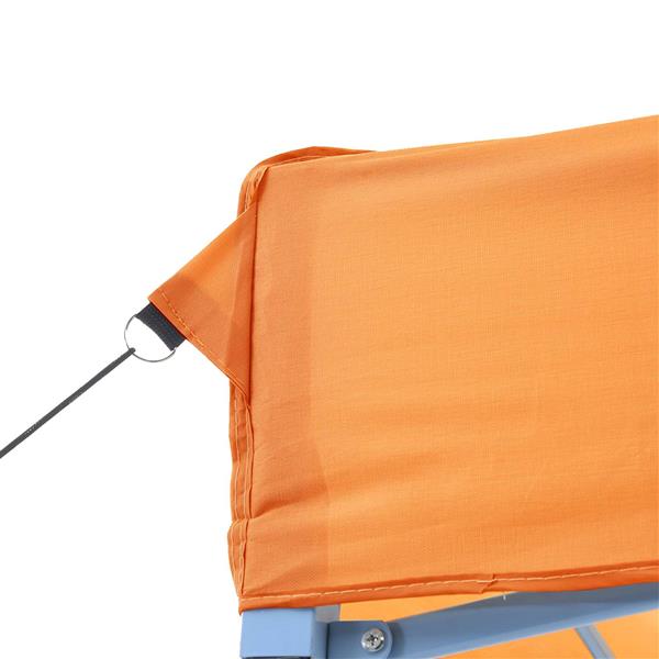 Grote foto vidaxl partytent oranje 292 x 292 x 315 cm oxford stof tuin en terras overige tuin en terras