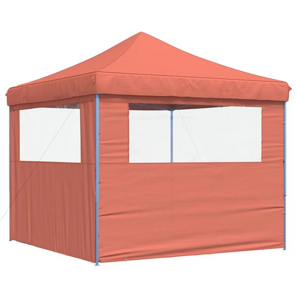 Grote foto vidaxl partytent terracotta 292 x 292 x 315 cm oxford stof tuin en terras overige tuin en terras