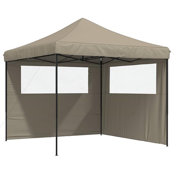 Grote foto vidaxl partytent taupe 292 x 292 x 315 cm oxford stof tuin en terras overige tuin en terras