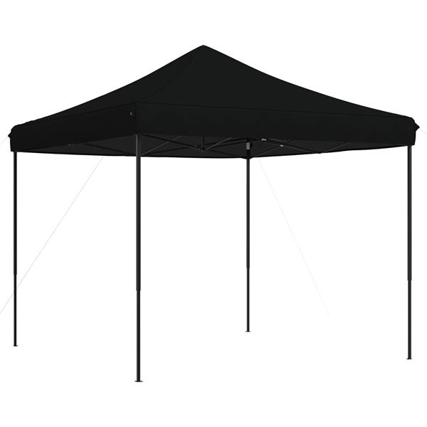 Grote foto vidaxl partytent zwart 292 x 292 x 315 cm oxford stof tuin en terras overige tuin en terras