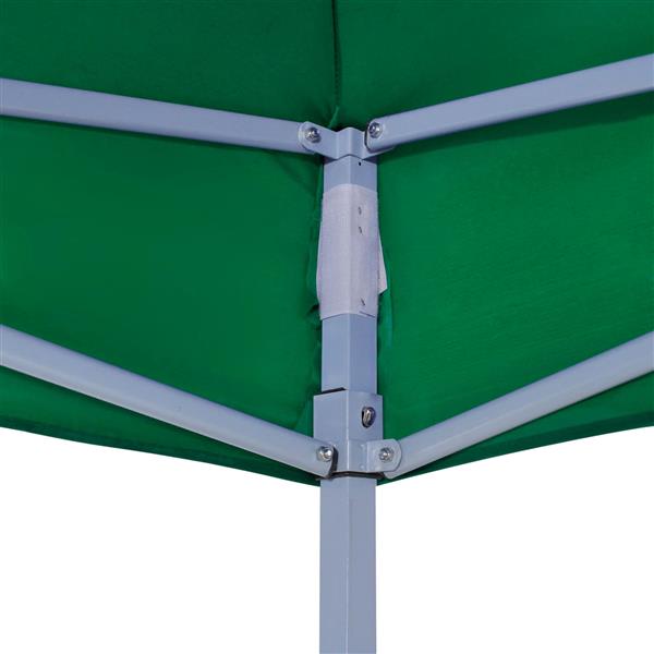 Grote foto vidaxl partytent groen 291 x 291 x 315 cm oxford stof tuin en terras overige tuin en terras