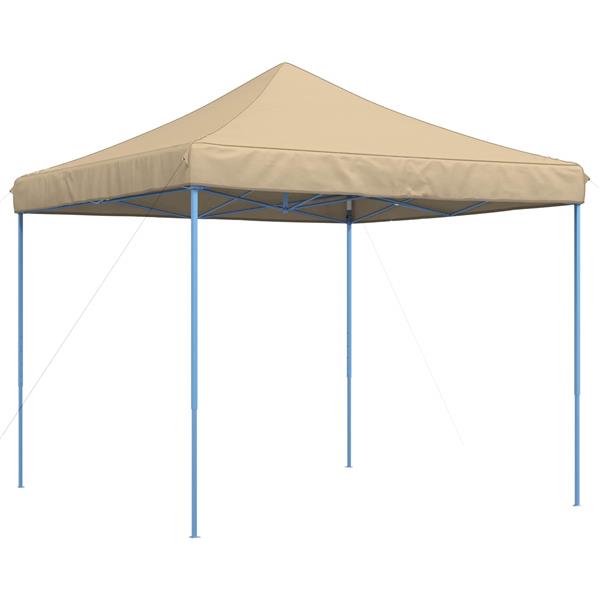 Grote foto vidaxl partytent beige 292 x 292 x 315 cm oxford stof tuin en terras overige tuin en terras