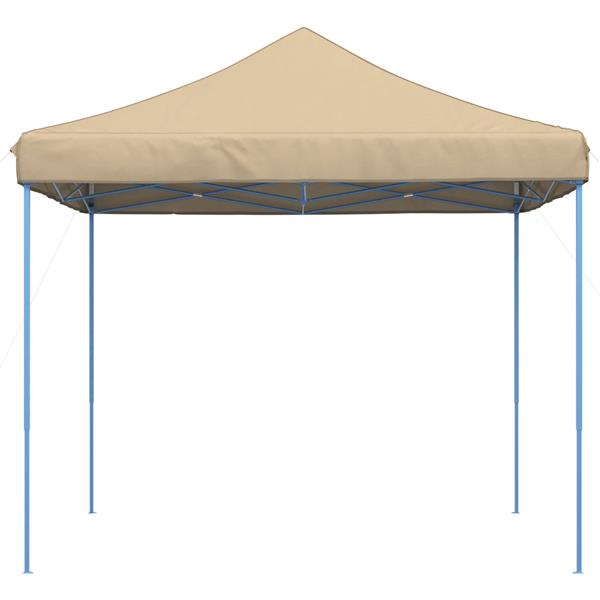Grote foto vidaxl partytent beige 292 x 292 x 315 cm oxford stof tuin en terras overige tuin en terras