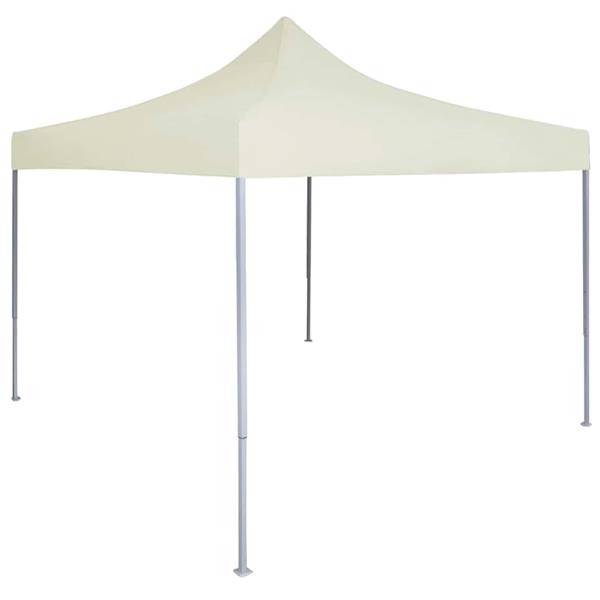 Grote foto vidaxl partytent cr me 291 x 291 x 315 cm oxford stof tuin en terras overige tuin en terras